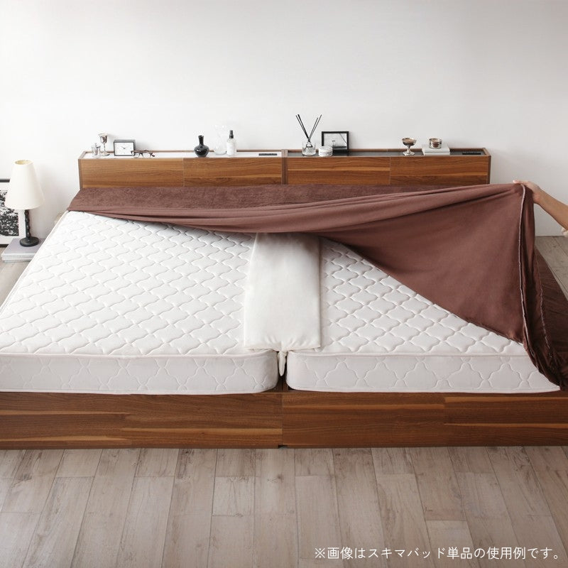 マットレスのスキマを埋めるスキマパッド sukimachan スキマチャン スキマバッド単品 レギュラー丈 寝具カラー アイボリー