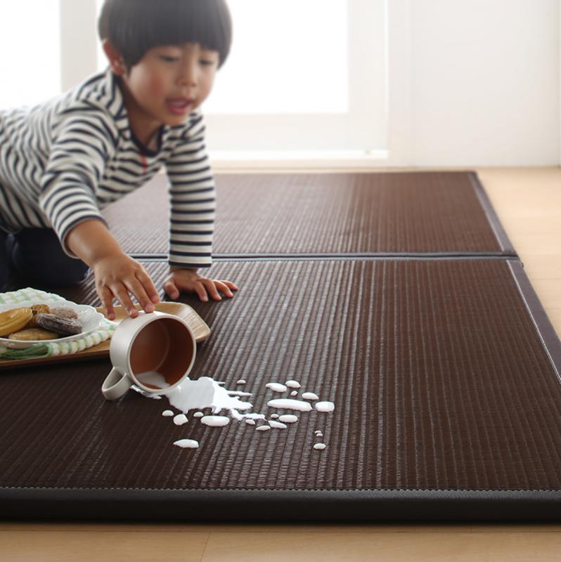 はっ水国産ユニット畳 toyma トイマ 1枚入り ラグ・マットカラー ベージュ