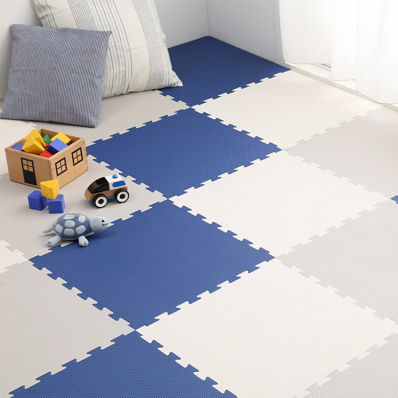 ジョイントマット いろ・いろフィット 尺五 18mm厚 極厚 36枚(4.5畳) ラグ・マットカラー スマートネイビー