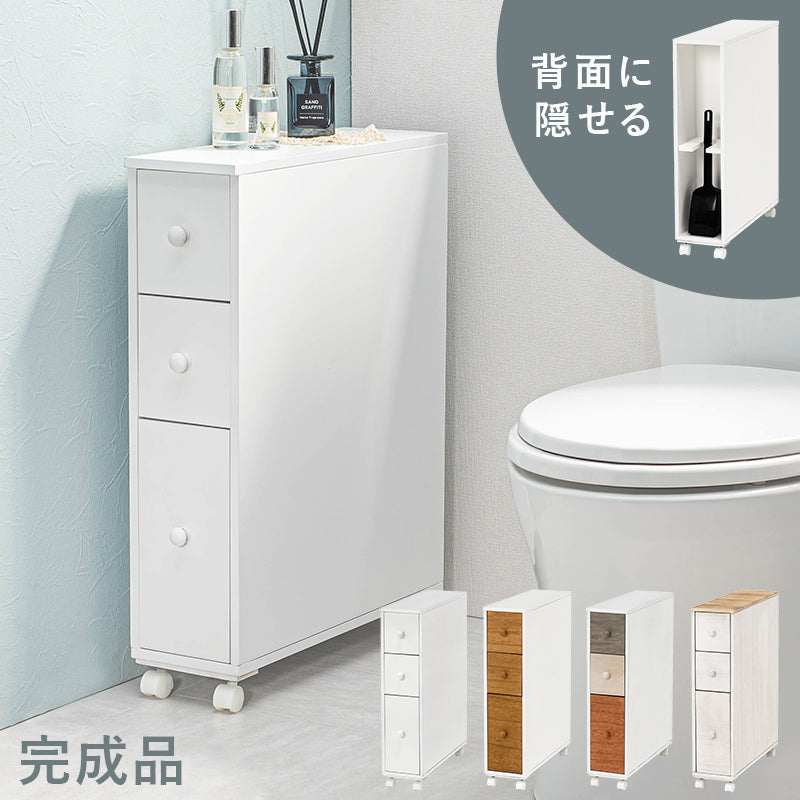 トイレラック-MTR64 16×50×66cm 本体カラー ナチュラル