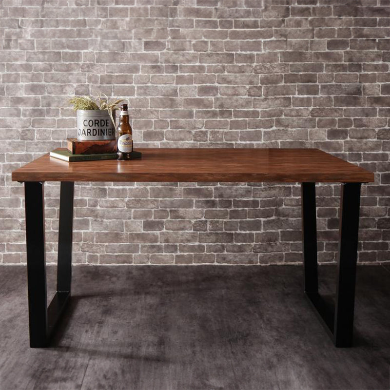 ヴィンテージ ダイニング テーブル スチール 脚 テーブル シスコム V字ライン脚