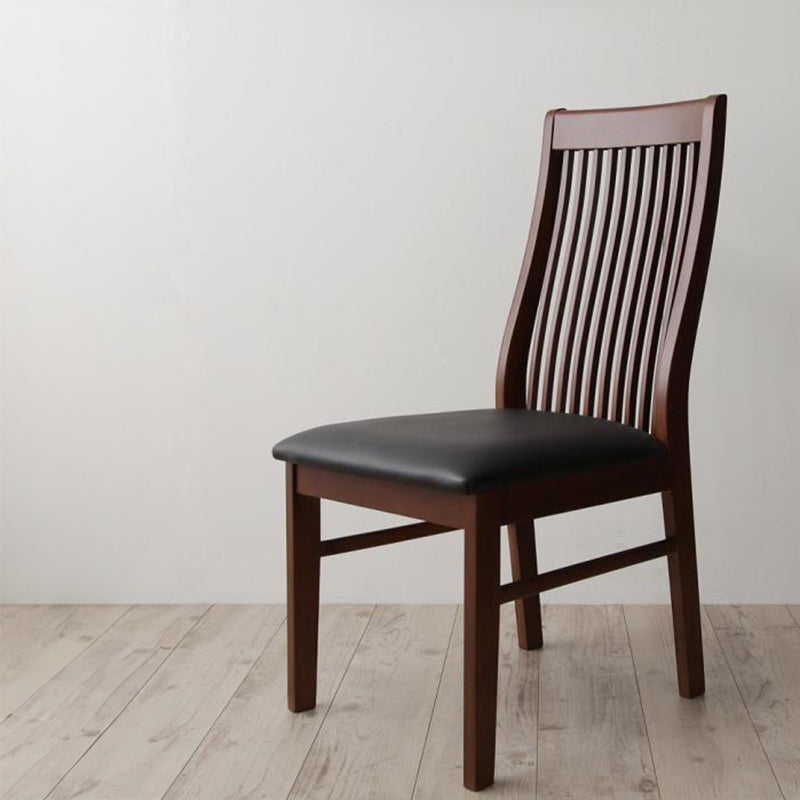 レザーダイニングチェア 同色2脚セット モダンデザイン S字カーブハイバックチェア Bistro ビストロ