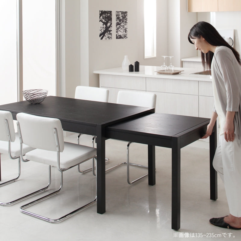 リビング学習 机 ダイニング スライド伸縮テーブル ソララ – precocirico