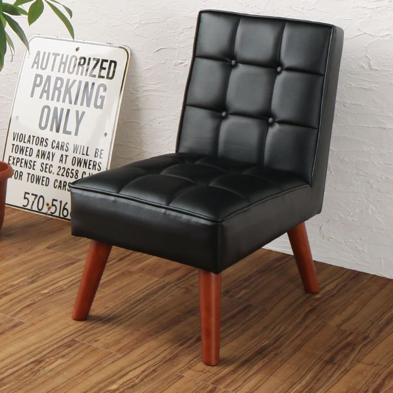 レザーソファー レザーソファ 合皮ソファ 片肘ソファ タフティング キルトデザイン