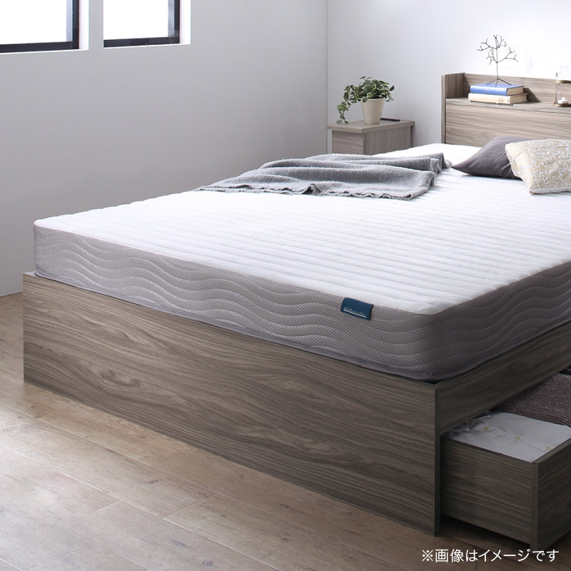 CospaSleep スプリングマットレスシリーズ ベストセラーモデル セミダブル マットレスカラー ホワイト