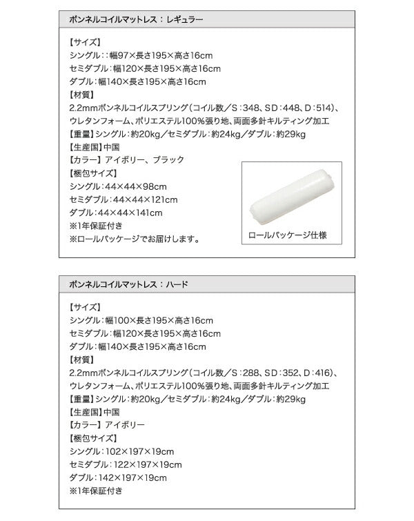 照明・コンセント付きフロアベッド BRUTUS ブルータス