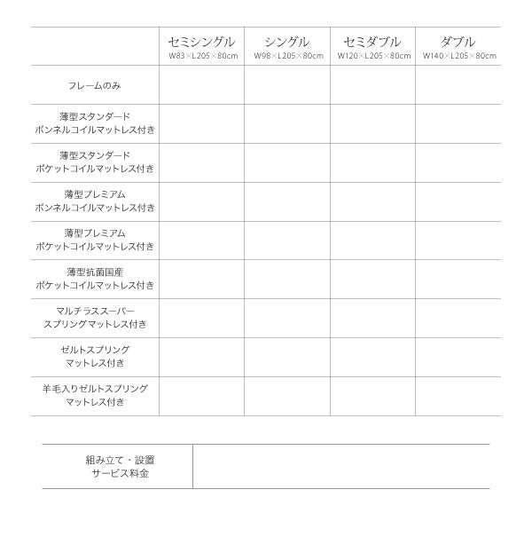 棚・コンセント付きチェストベッド Lagest ラジェスト