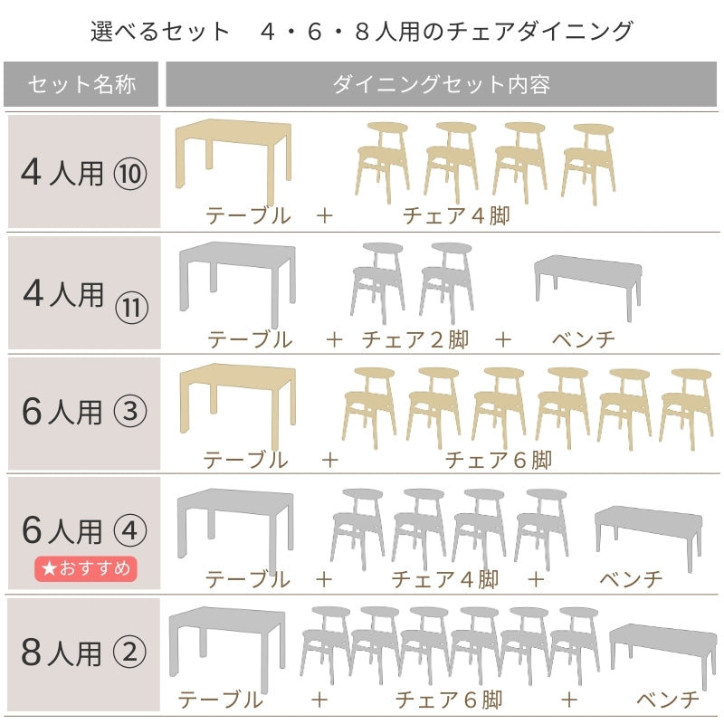 最大205cm 3段階伸縮 ワイドサイズデザイン ダイニング BELONG ビロング