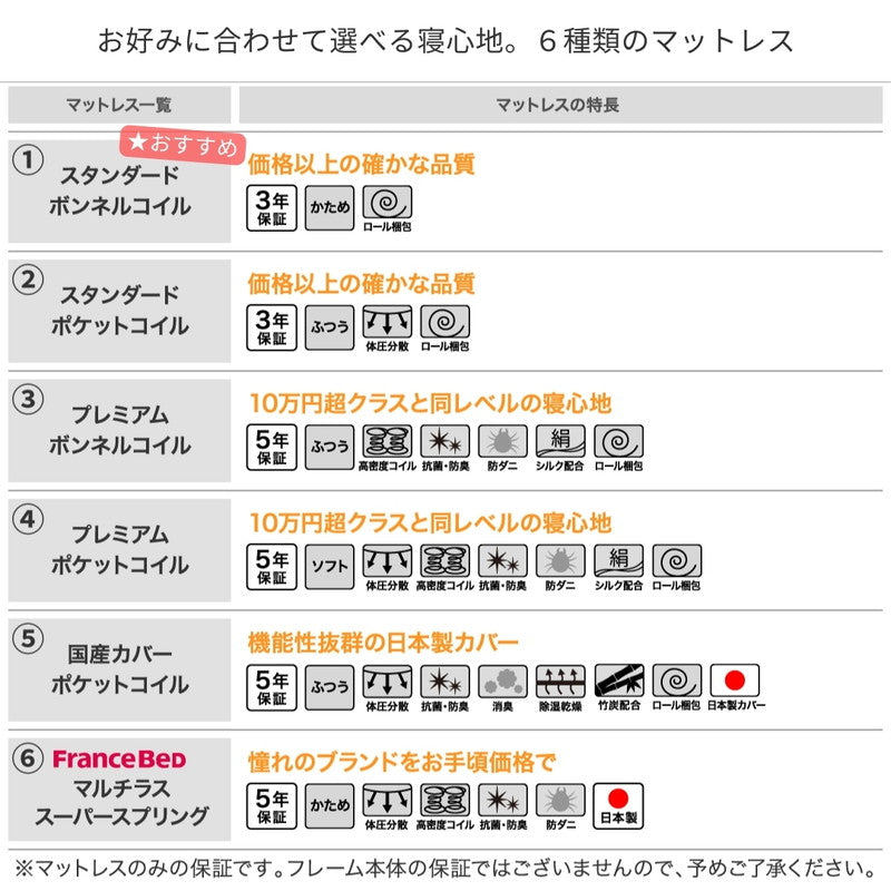 モダンライト・棚・コンセント付きデザインフロアローベッド SPERANZA スペランツァ