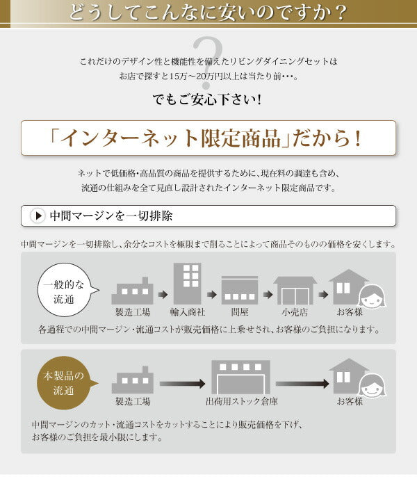 こたつもソファも高さ調節 アーバンモダン・リビングダイニングセット Jurald ジュラルド