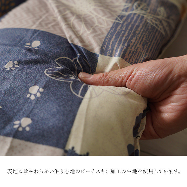 こたつ布団 掛敷セット 和柄 猫柄