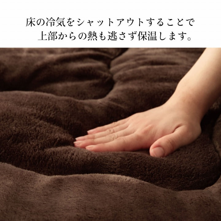 ラグ こたつ敷き布団 正方形 撥水 あったか仕様6層タイプ
