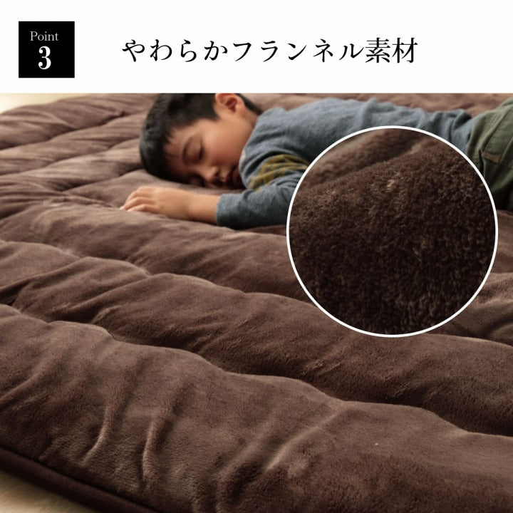 ラグ こたつ敷き布団 正方形 撥水 あったか仕様6層タイプ