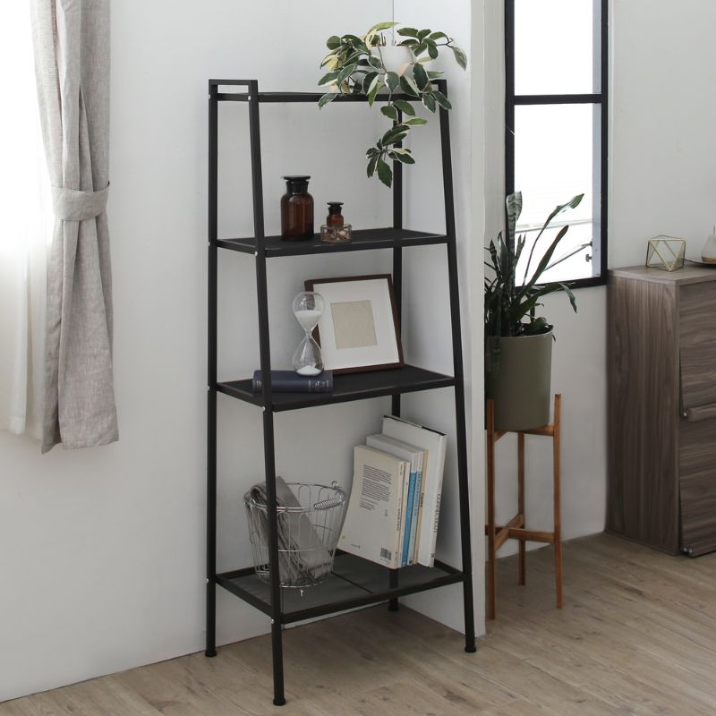 ラック 59×37×147cm 本体カラー ダークブラウン