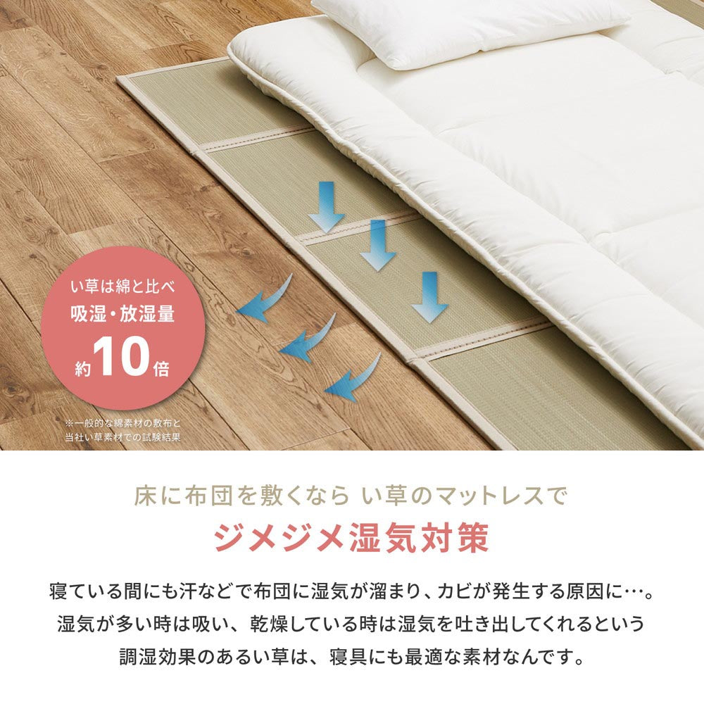 4つ折り畳マットレス　貴船