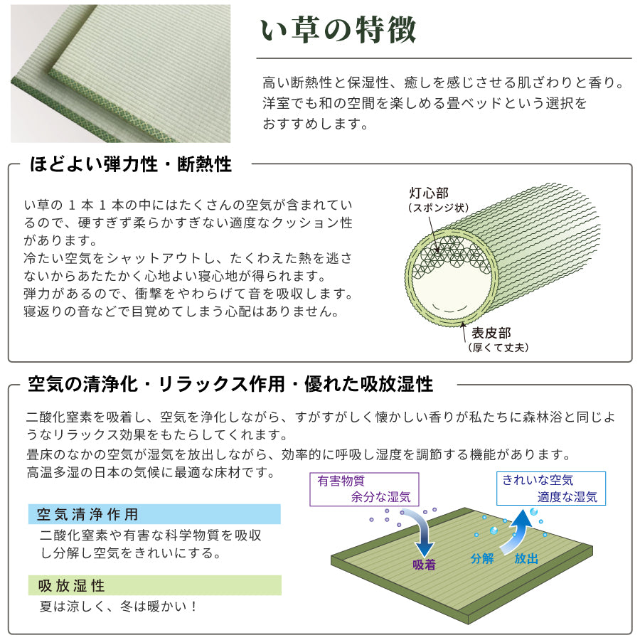 国産跳ね上げ式国産畳収納ベッド PN