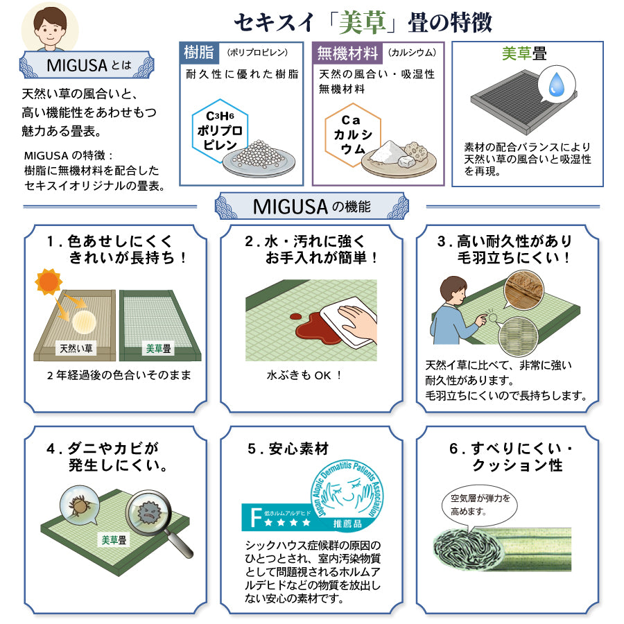 国産跳ね上げ式美草畳収納ベッド CT