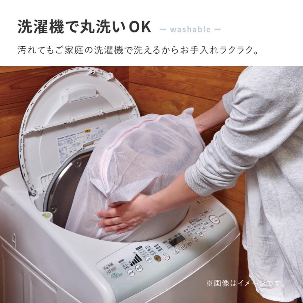 3WAY　こたつ布団にもなるクッション寝袋　ショコラ