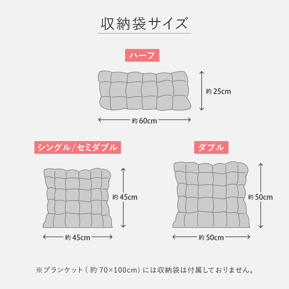 ポコポコ毛布　ルナ
