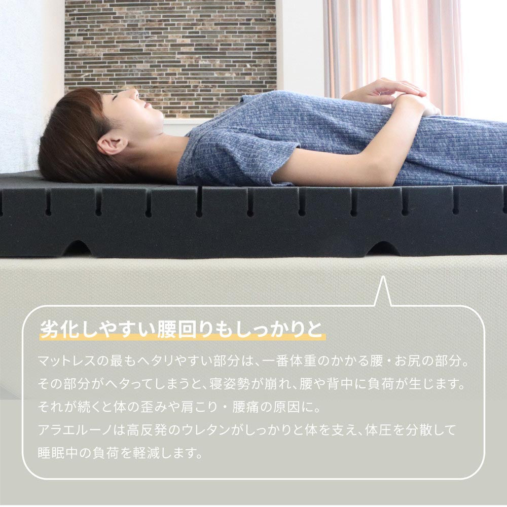 洗えるマットレス　アラエルーノ