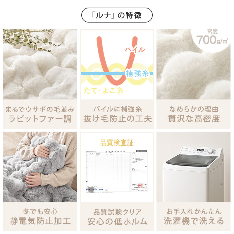 丸型コンパクトこたつ ふわもこ掛け布団セット